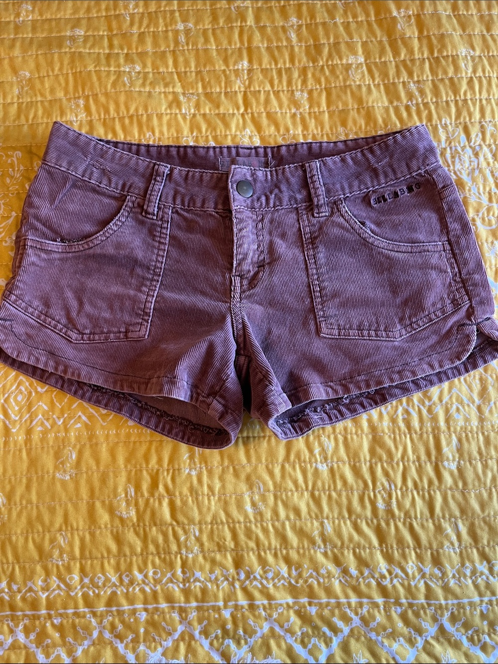 Women's Billabong corduroy Cotton Cargo-Style Shorts